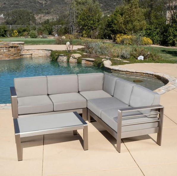 Miller 4pc Outdoor Sofa Set