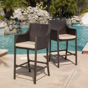 Montgomery Brown Counter Stool (Set Of 2)