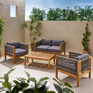 Outdoor 4 Seater Chat Set -
