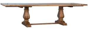 LAUREN DININGTABLE WITH EXT-LUCCA FINISH - AF1980LUC